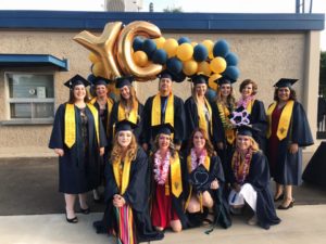 Students at Graduation