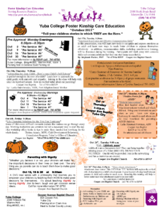 FKCE October 2017 Flyer