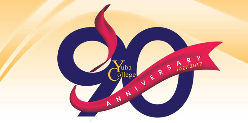 Invitation to Yuba College's 90th Anniversay