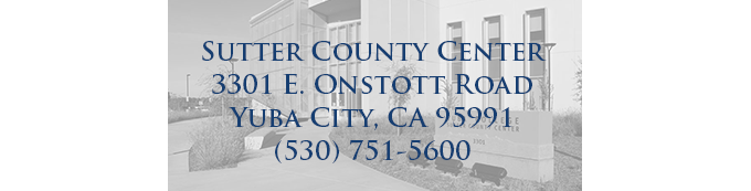 Sutter County Center Footer Graphic