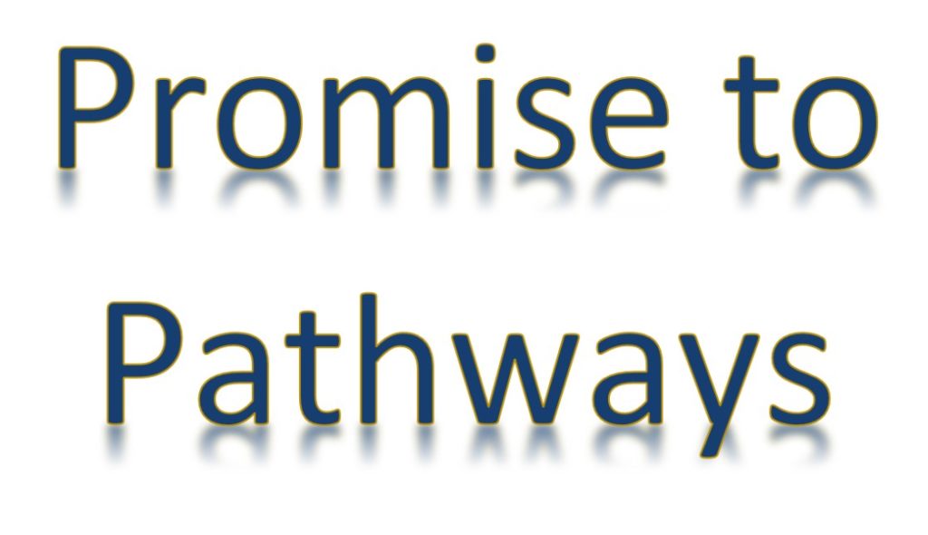Words reading Promise to Pathways