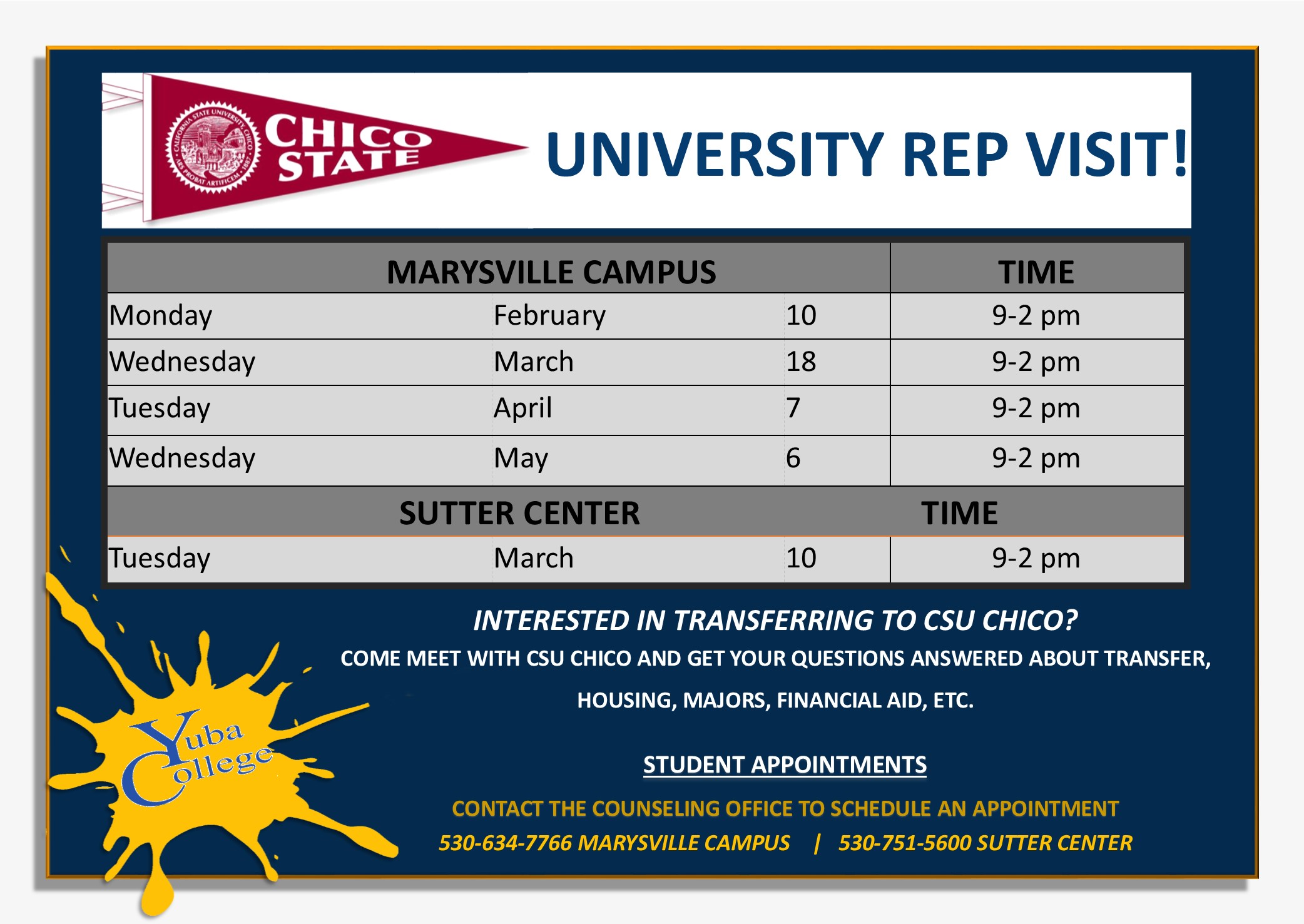 Transfer To CSU Welcome To Yuba College