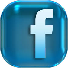 Blue Facebook logo, link to Yuba College Tutoring facebook page