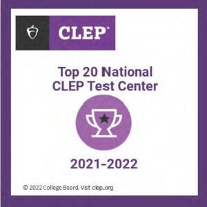 CLEP Testing Site Honors Award