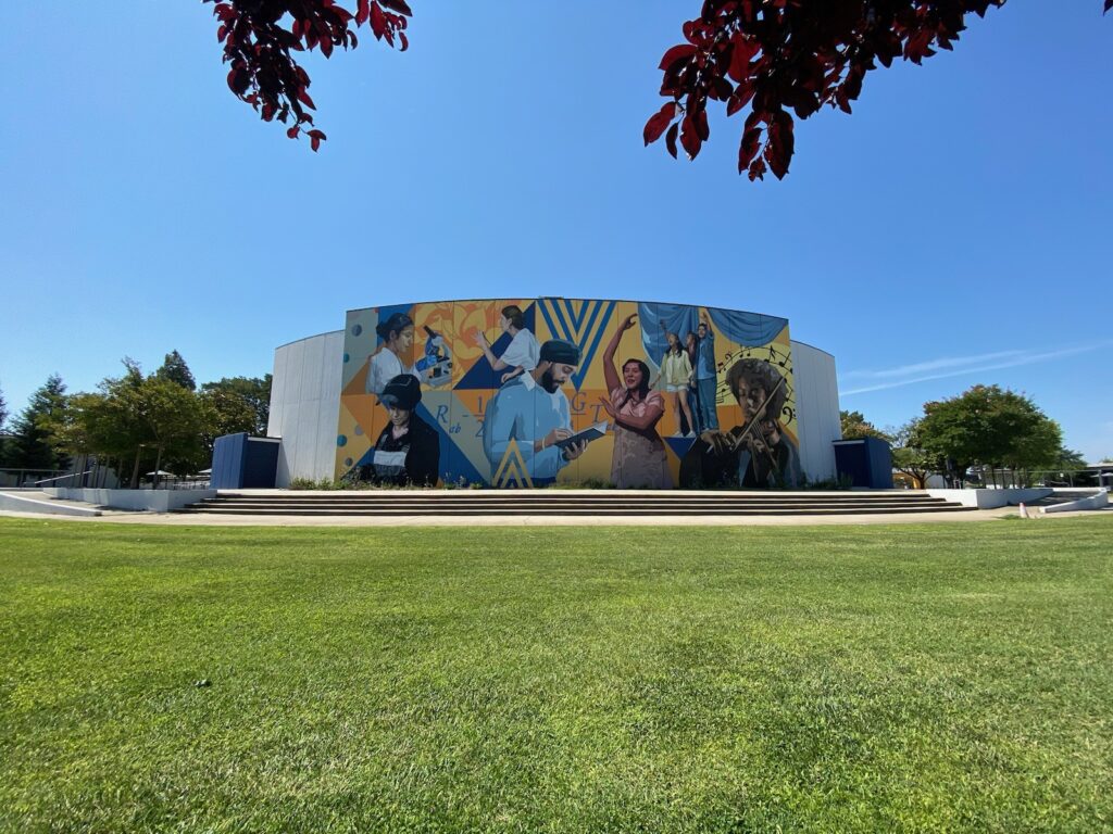 Yuba College Theater Mural